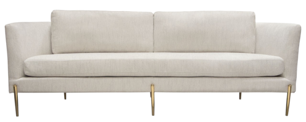 Трехместный диван бежевый Lane