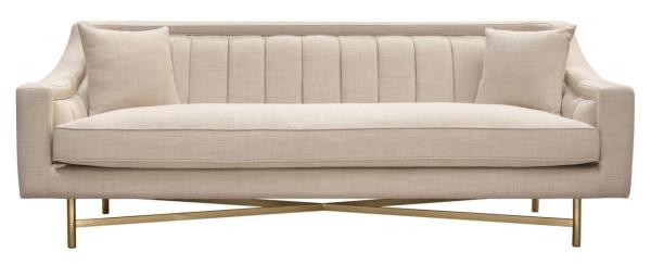 Трехместный диван бежевый Croft