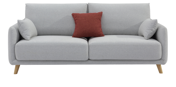 Трехместный диван серый Copenhagen