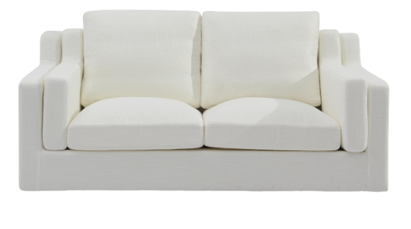 Двухместный диван белый Cloud