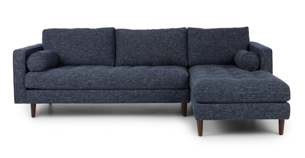 Угловой диван Scott Cuba Navy