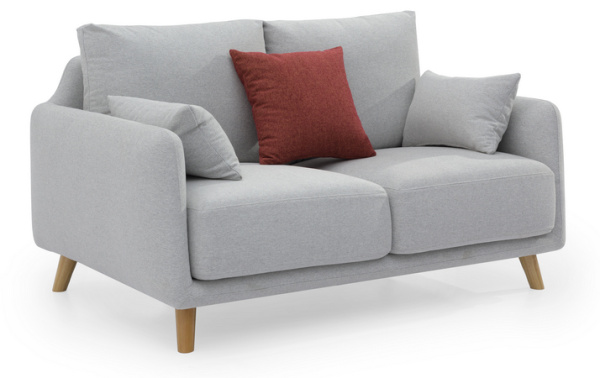 Двухместный диван серый Copenhagen