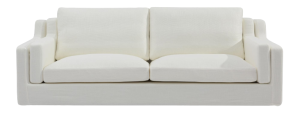 Трехместный диван белый Cloud