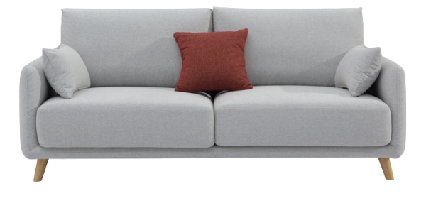 Трехместный диван серый Copenhagen